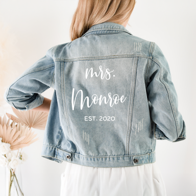 Mrs Established Denim Jacket